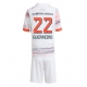 Maillot de foot Bayern Munich Raphael Guerreiro #22 Extérieur vêtements enfant 2025-26 Manches Courtes (+ pantalon court)